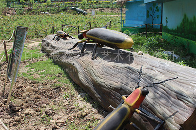 仿真昆虫模型 丰富景区环境与休闲体验的创新工艺