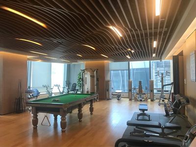 深圳分行8楼员工活动中心台球活动概况